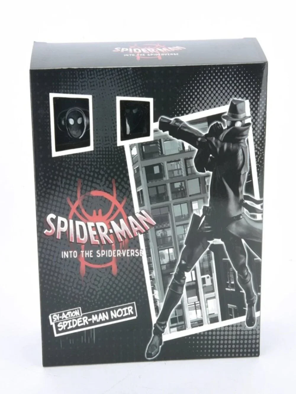 Spider-Man Action Figure Into The Spider Verse Spiderman Noir SV-Action Toy Gift